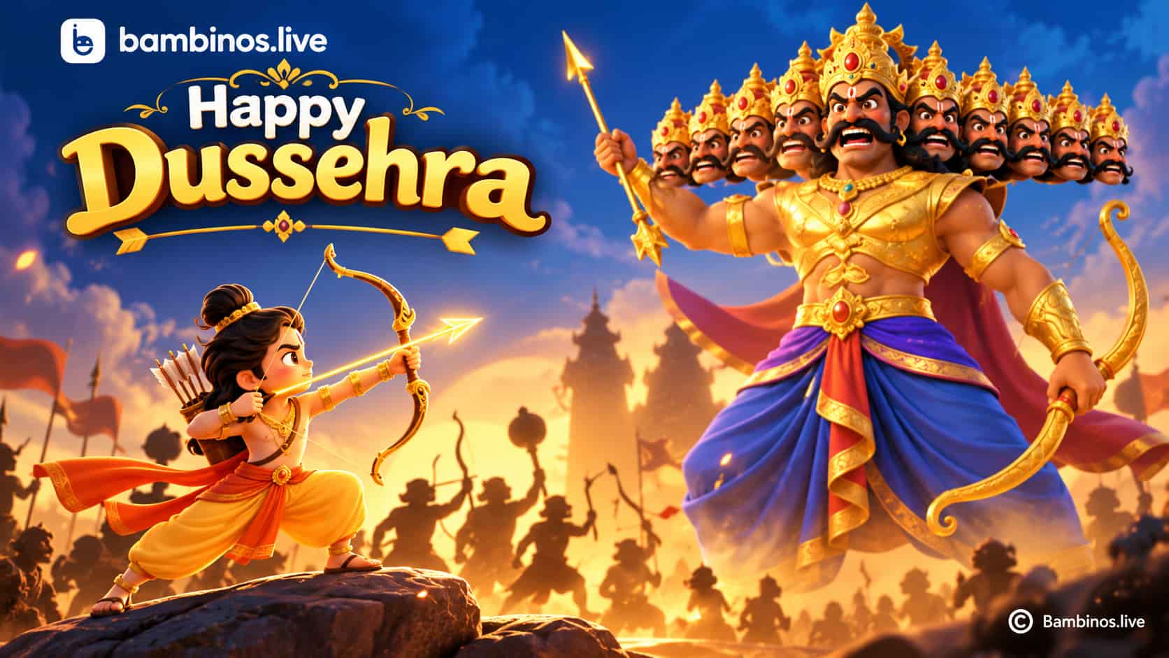 The story of Lord Rama and Ravana